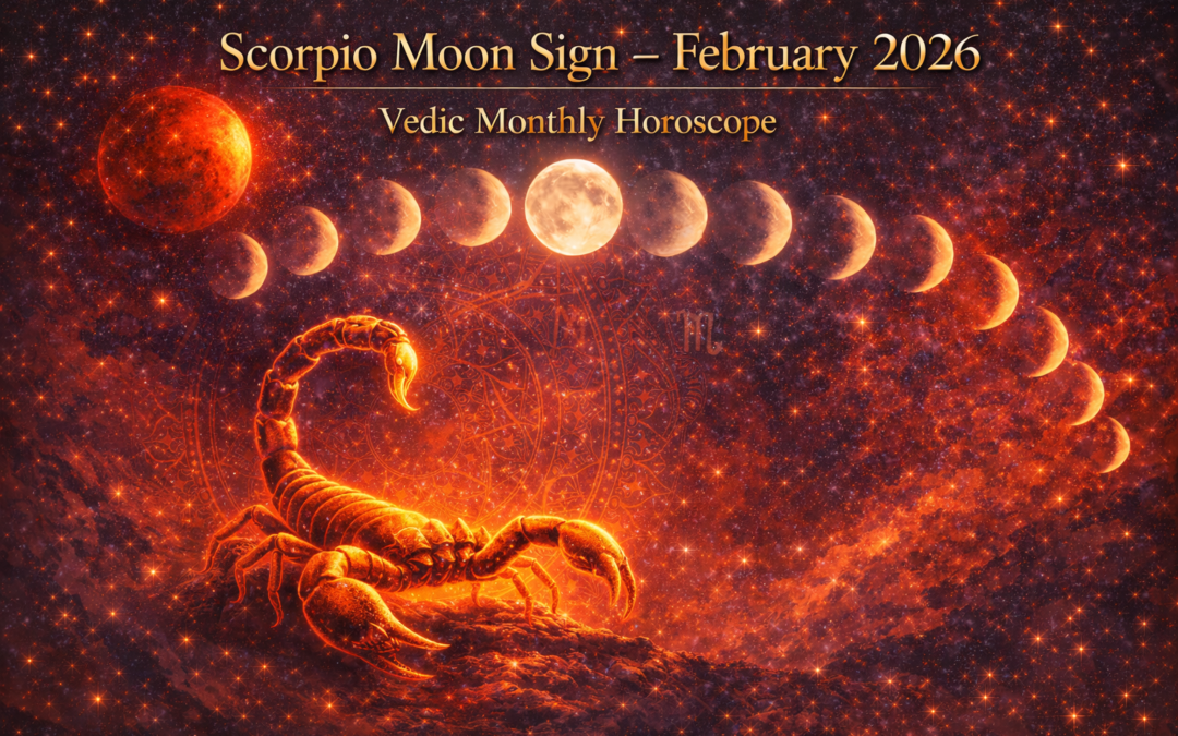 Scorpio Moon Sign (Vrischika Rashi) Horoscope – February 2026