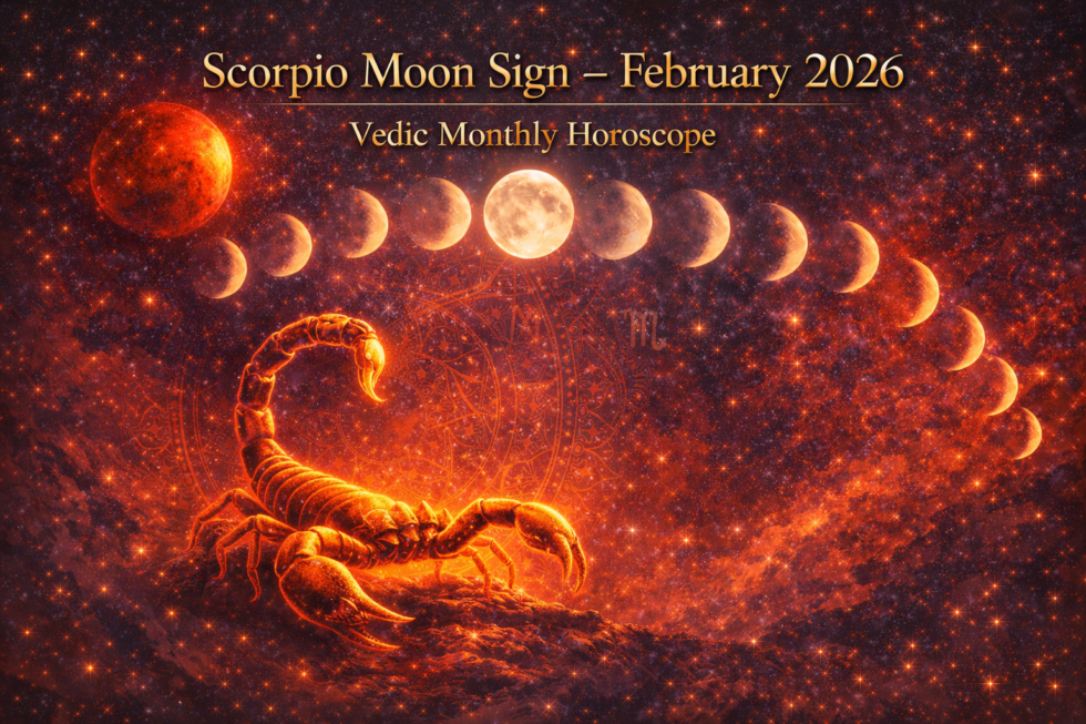 Scopio Rashi Scorpio Moon Sign (Vrischika Rashi) Horoscope – February 2026 ...